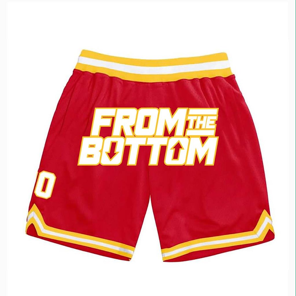 These are Parlay Shorts made by From The Bottom. Inspired by the Super Bowl Champions the Kansas City Chiefs